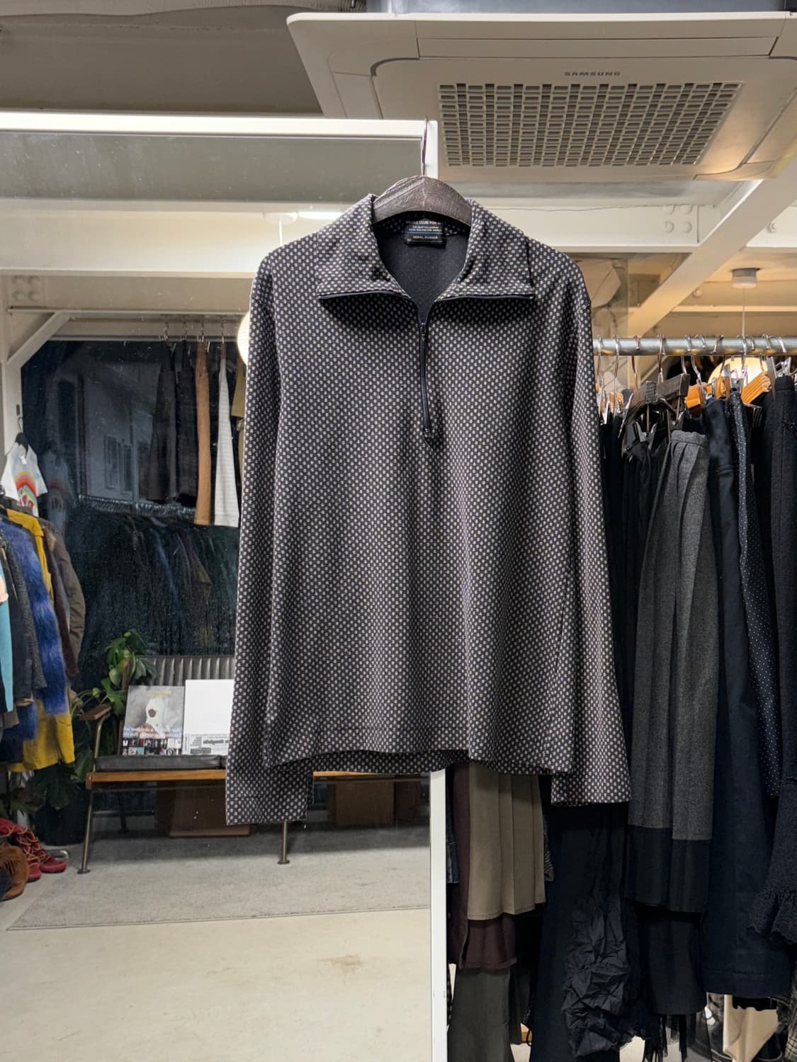 니콜 클럽 포맨 하프 집업 롱슬리브 상품이미지1