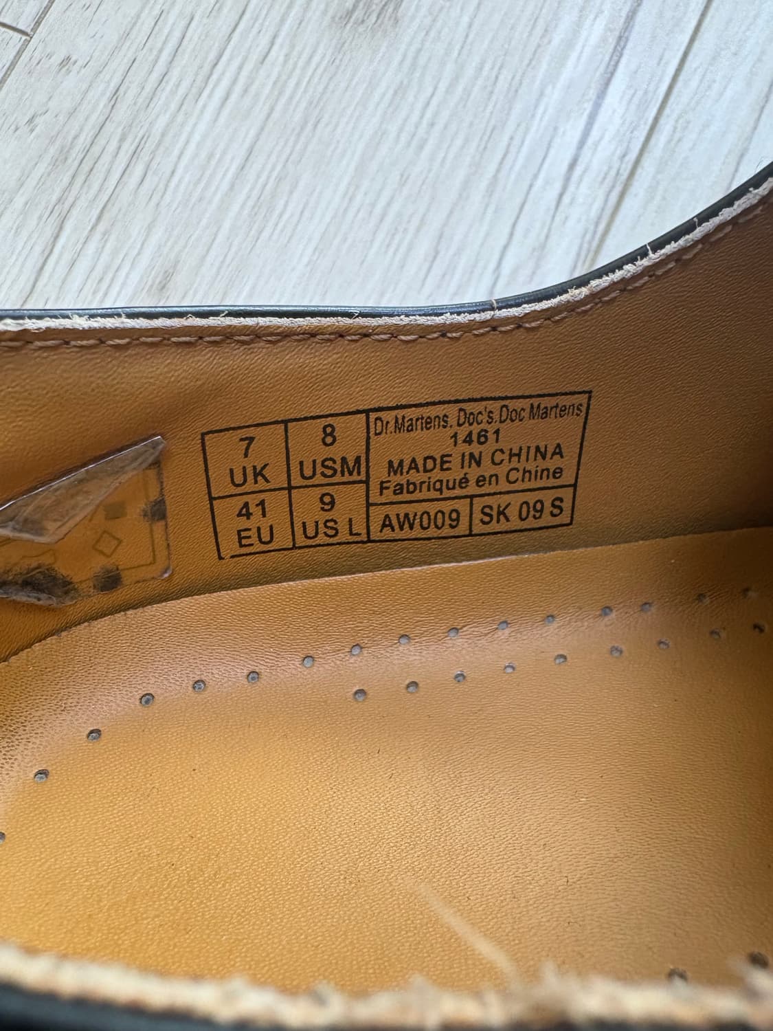 닥터마틴 1461 3홀 스무스 260 상품이미지7