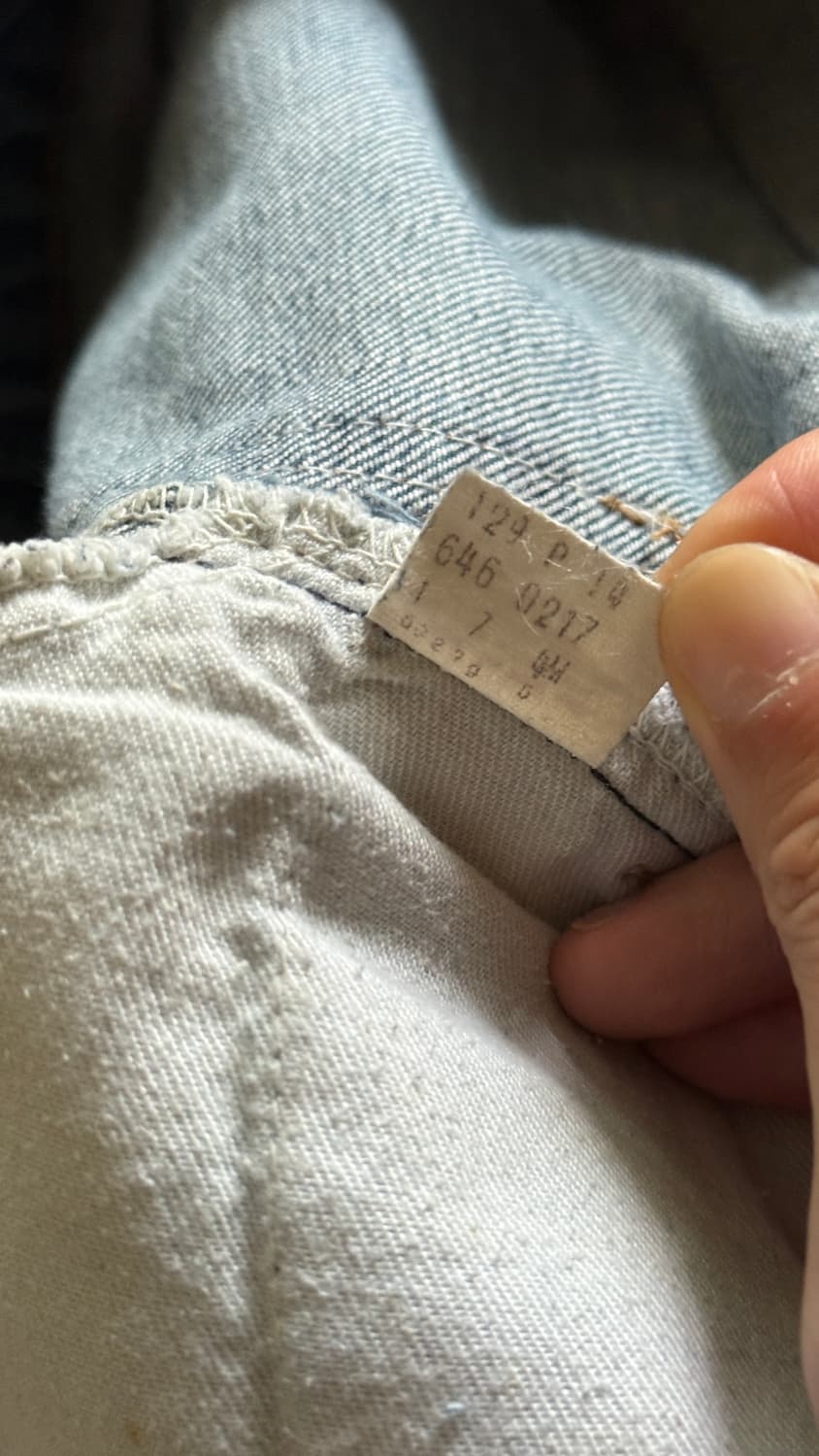 70s usa 리바이스 66전후기 646 벨바텀 플레어 데님 팬츠 상품이미지9