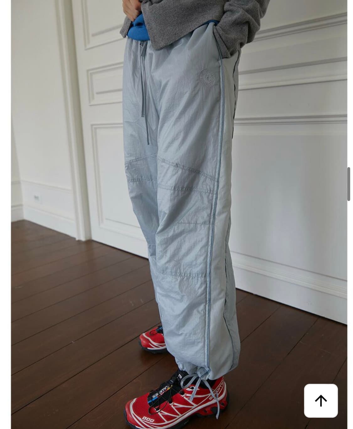 노컨텐츠 윈드브레이커 팬츠 라이트그레이 상품이미지2