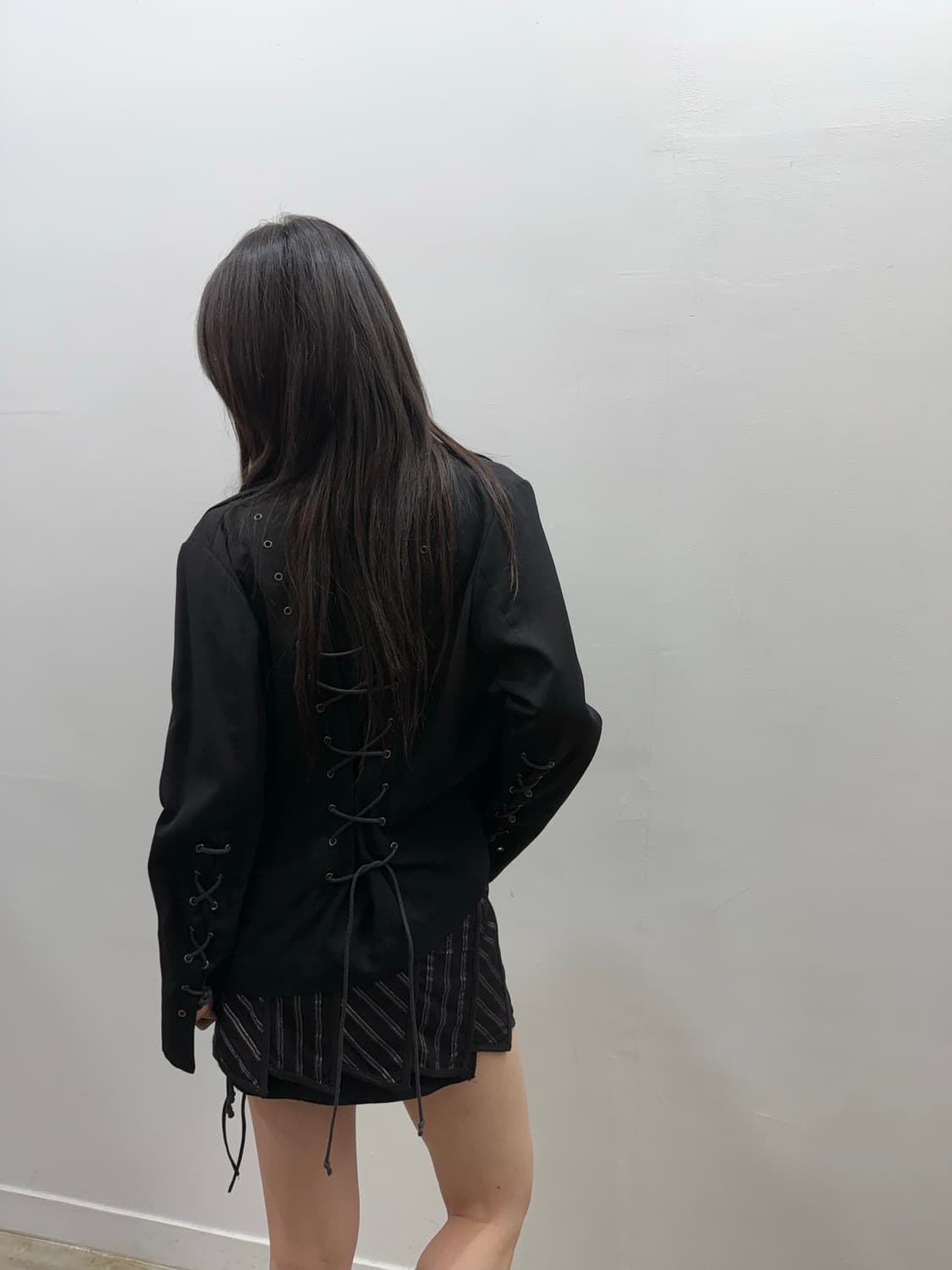 오즈온 오즈크로스 고딕 랩 스커트 상품이미지8