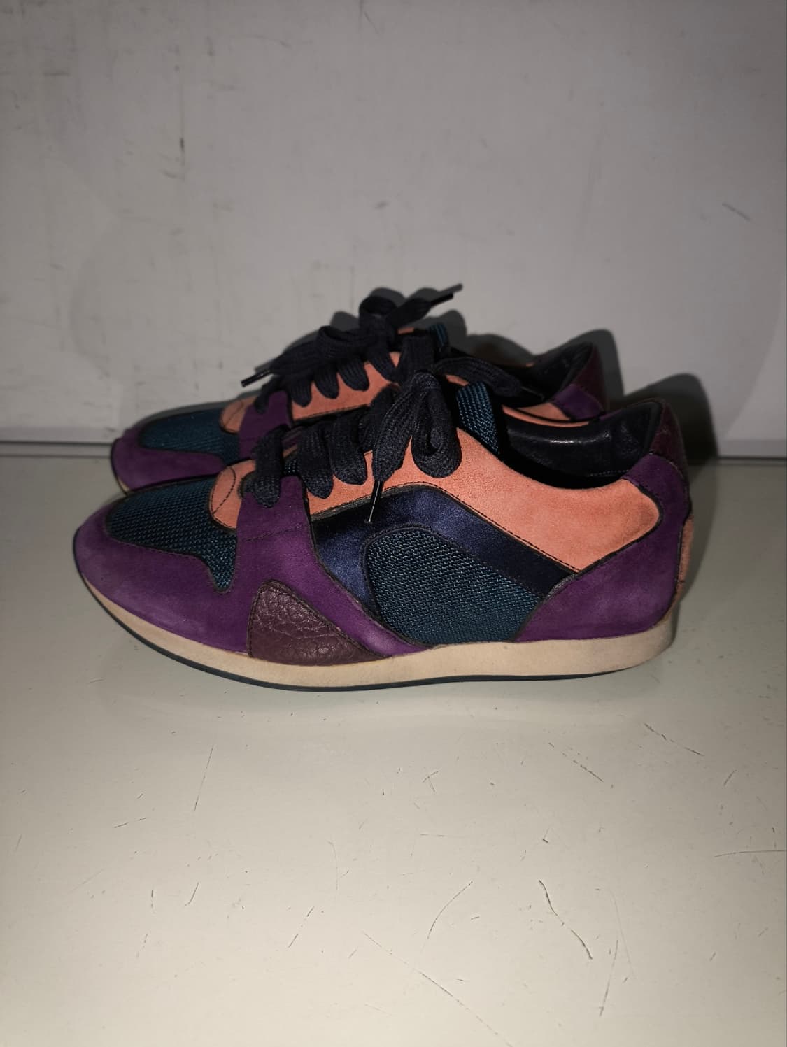 29 버버리 키즈 컬러블록 스니커즈 상품이미지1