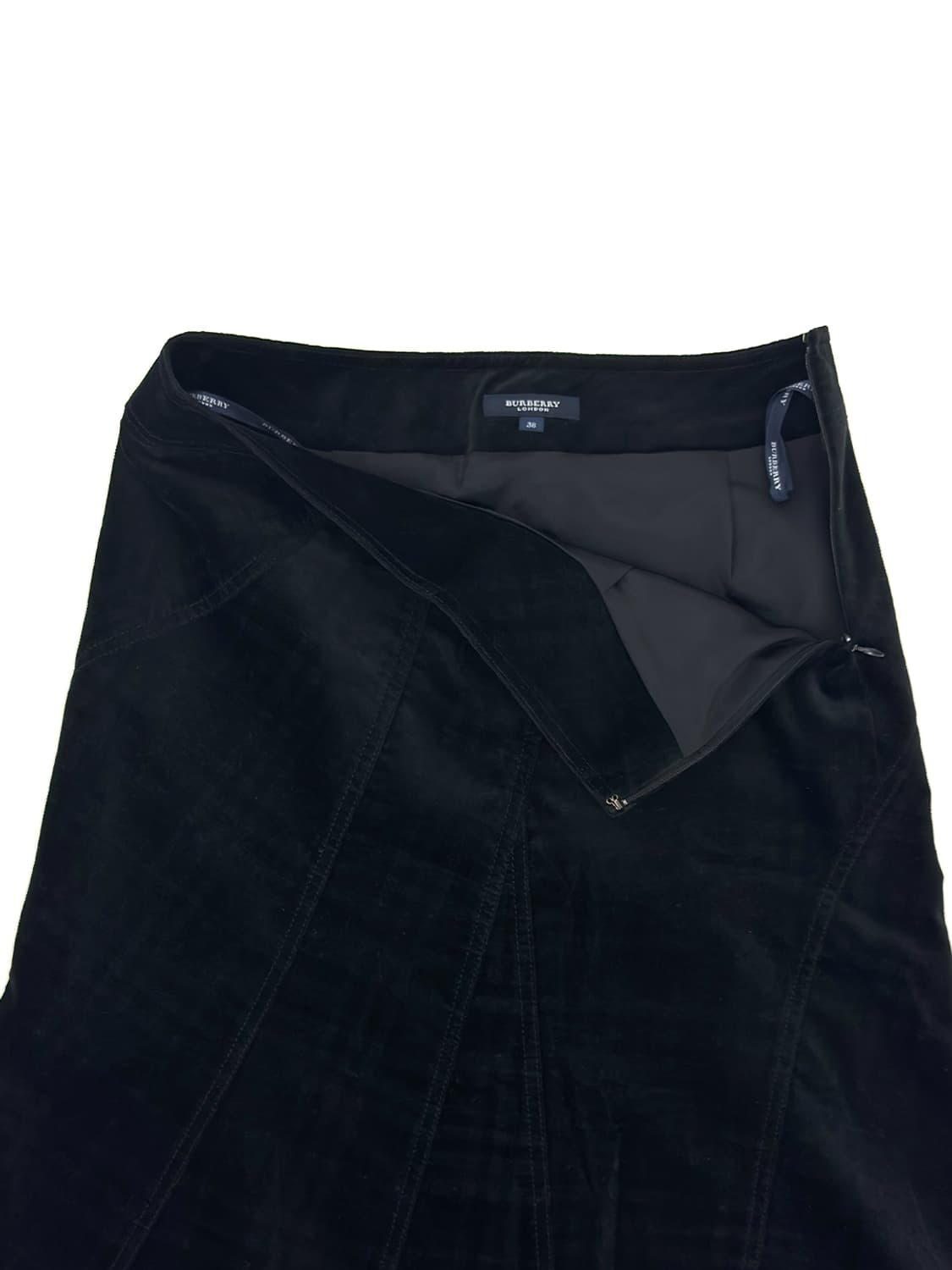 Burberry Corduroy Panel Skirt/ 38 상품이미지3