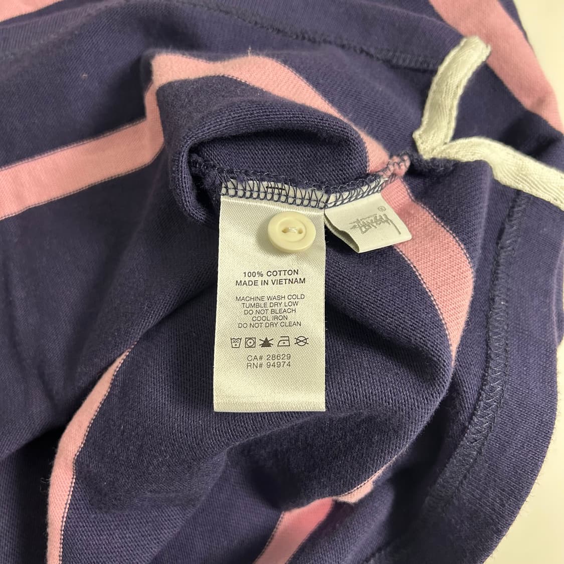 L 스투시 스트라이프 럭비 티셔츠 상품이미지5