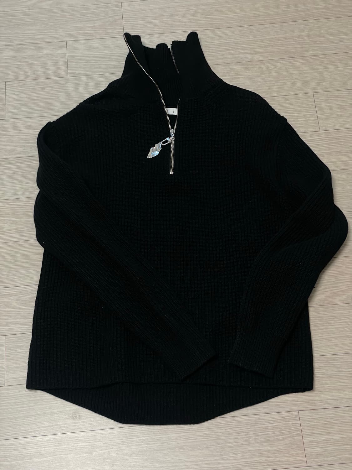 벨리에 집업 니트  상품이미지2