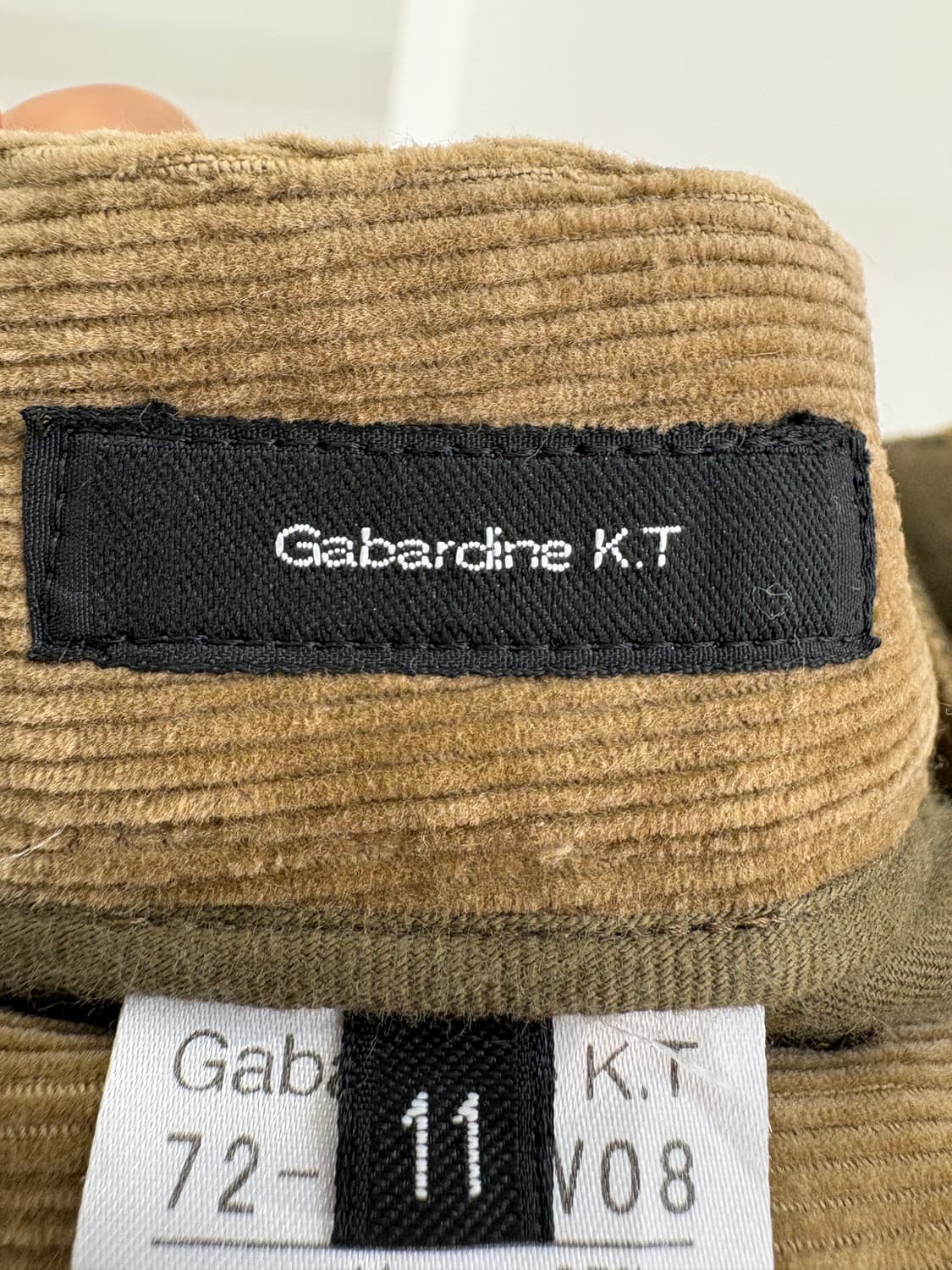 GABARDINE K.T (Made in Japan) 팬츠 상품이미지6