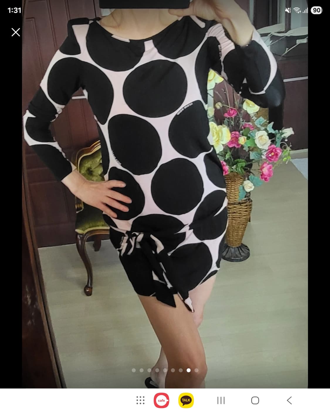 이태리 준명품 미스씩스티 비스코스 원피스  상품이미지3