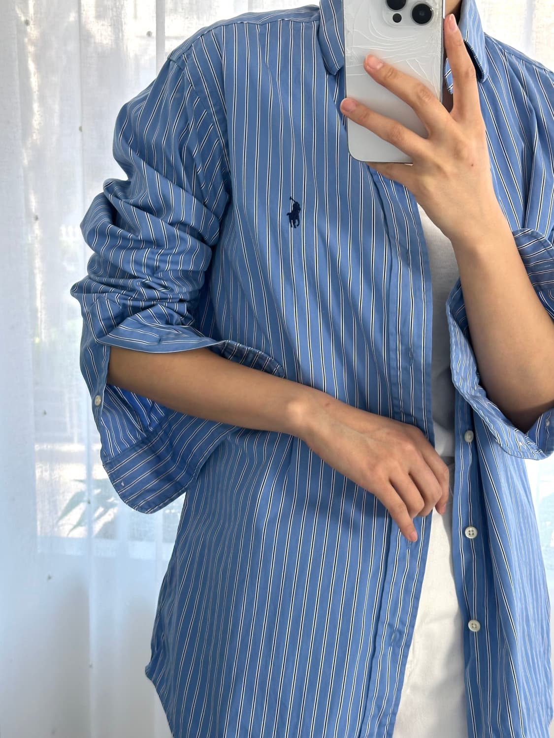 폴로랄프로렌 스트라이프 셔츠 상품이미지3