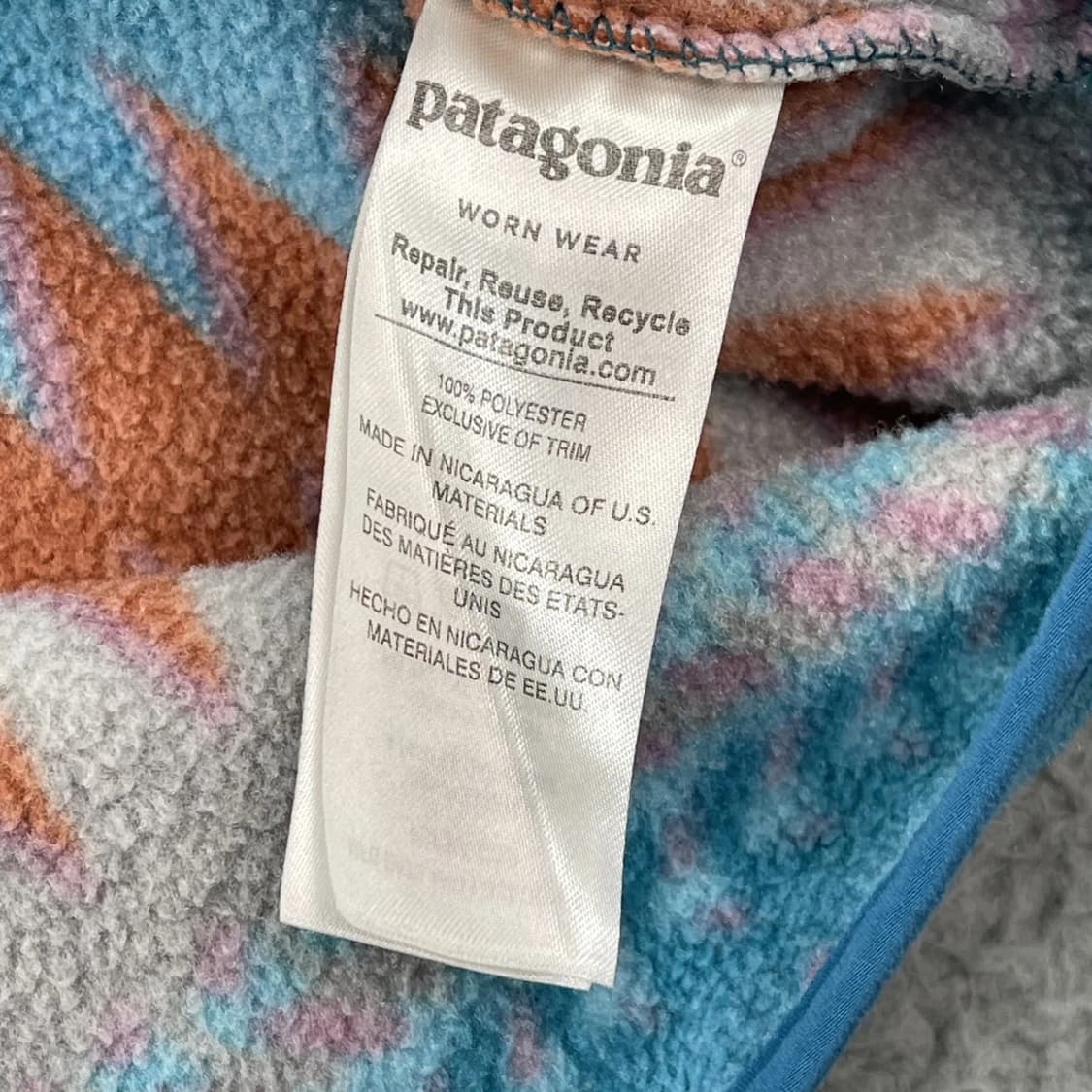 17FW 파타고니아 신칠라 스냅-T 아즈텍 패턴 상품이미지4