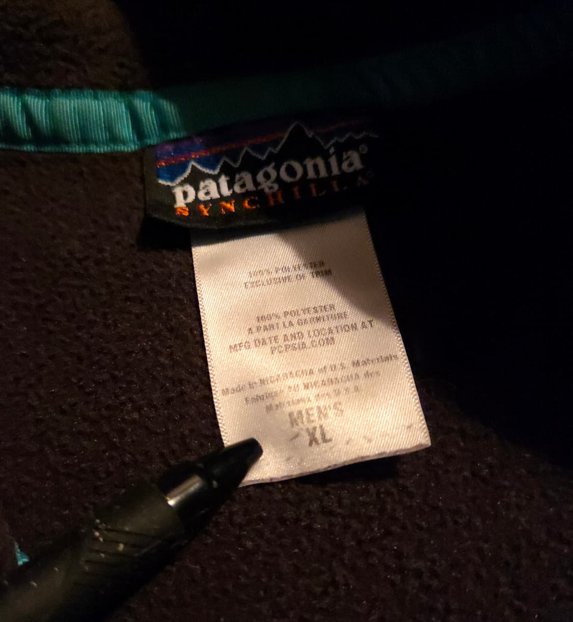 (XL)파타고니아 11s 브라운/레드 신칠라 플리스 상품이미지4