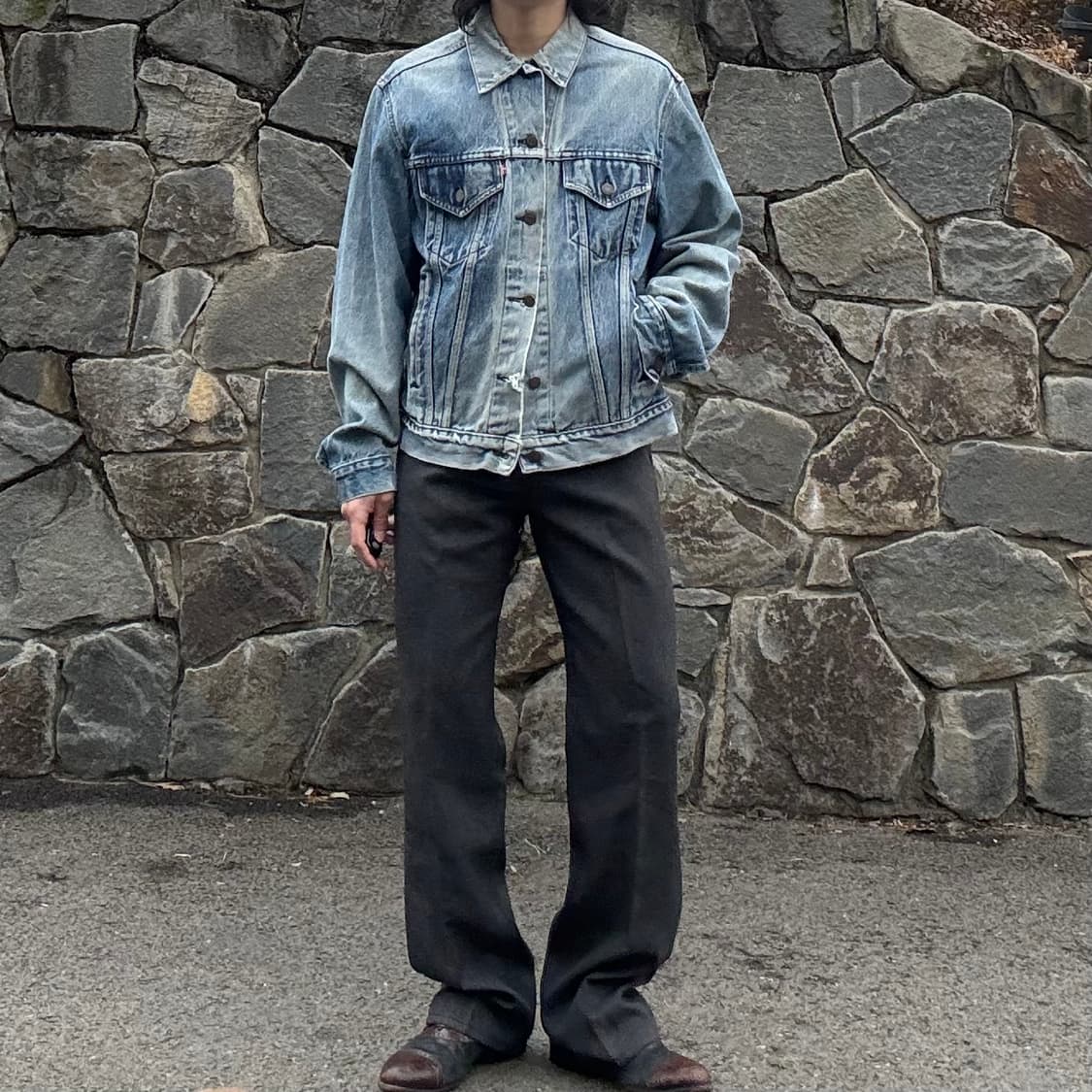 80s USA 리바이스 Levi’s 70506 데님 트러커 자켓 상품이미지2