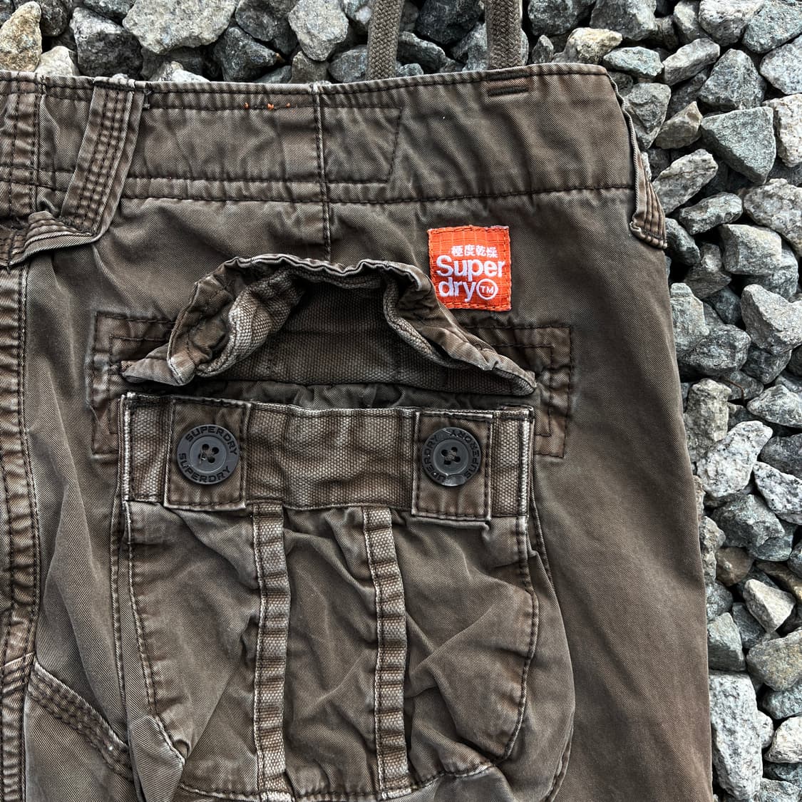 super dry 빈티지 카고팬츠 (실측확인) 상품이미지6