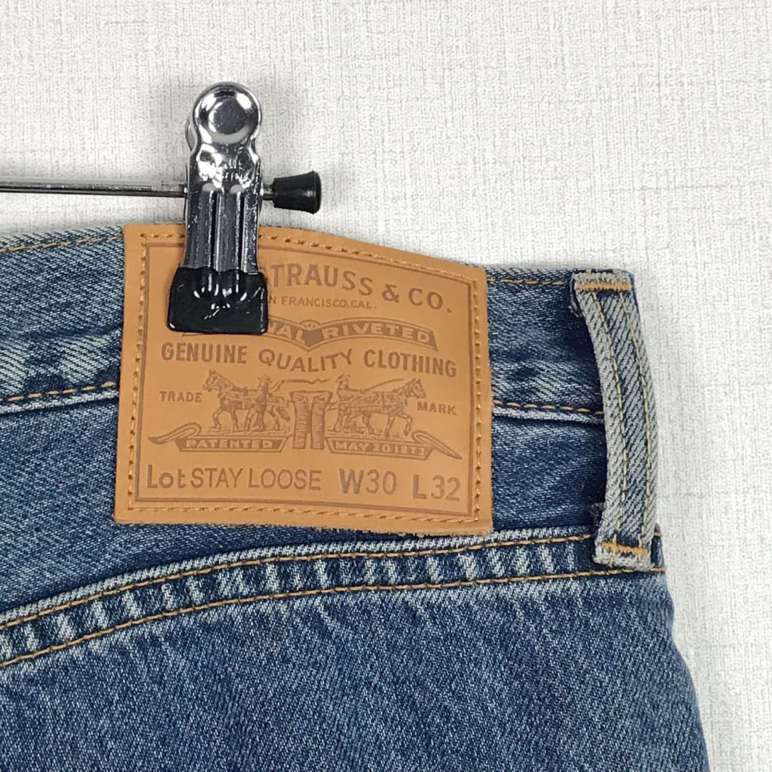 리바이스 프리미엄 스테이루즈 데님 청바지 남성30 상품이미지6