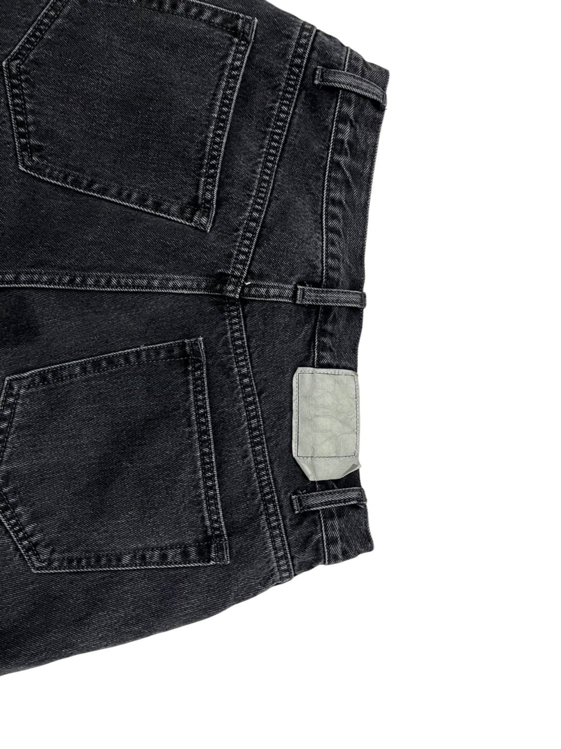 Thisisneverthat relaxed 디네댓 레귤러 흑청 데님 상품이미지3