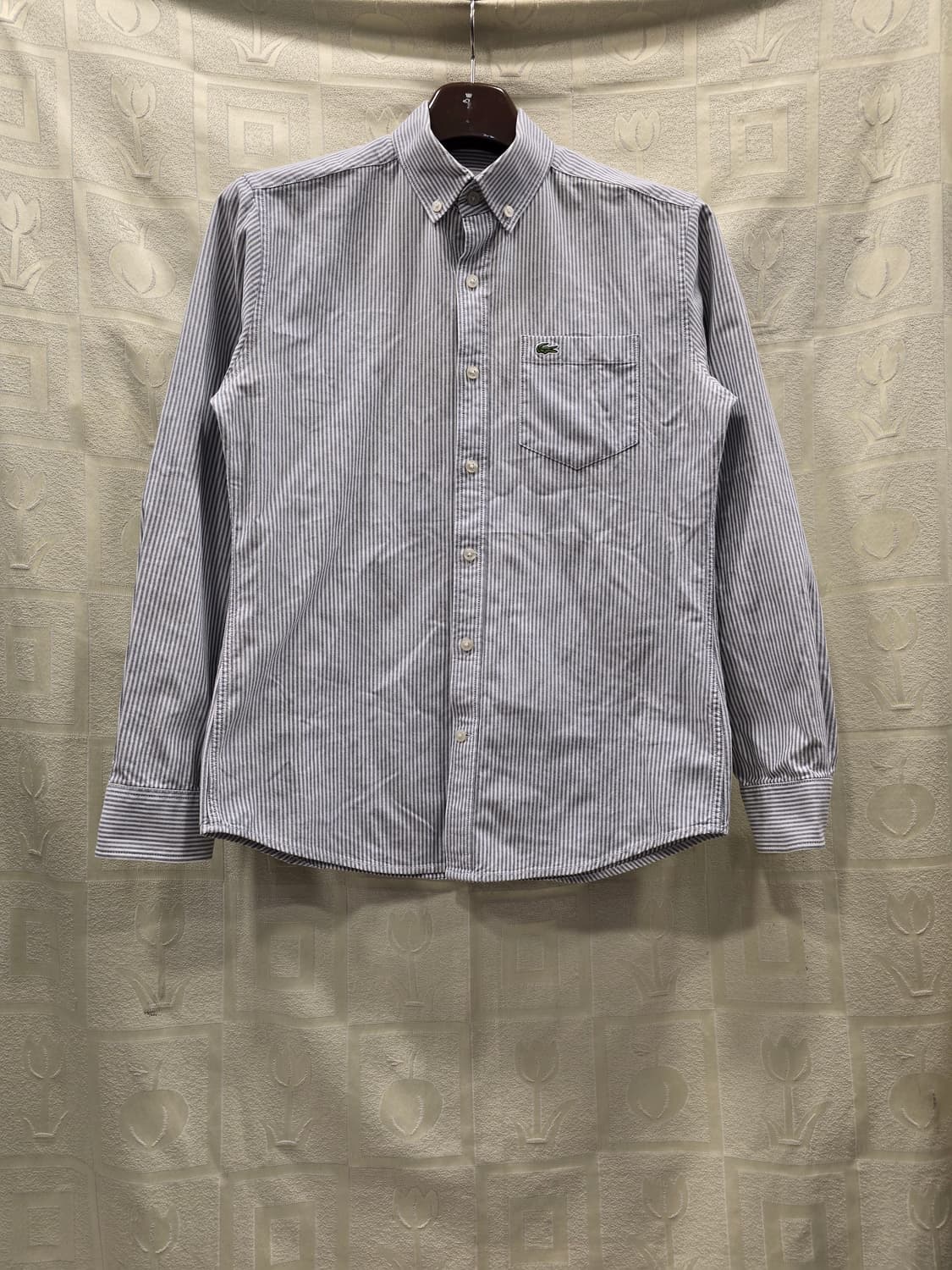라코스테 스트라이프 남성 셔츠 38(95) 상품이미지1