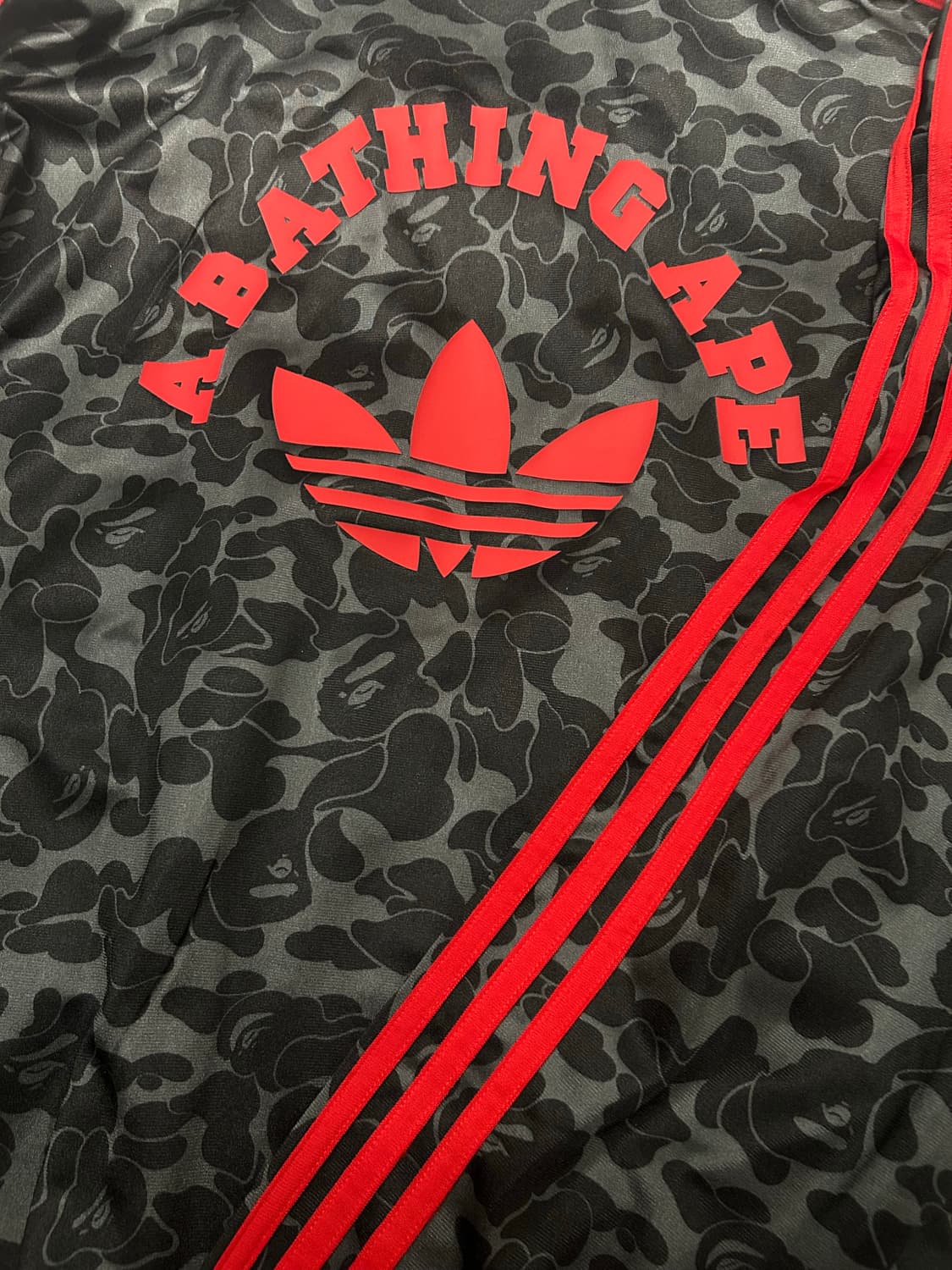 베이프 아디다스 트랙탑 블랙 상품이미지5