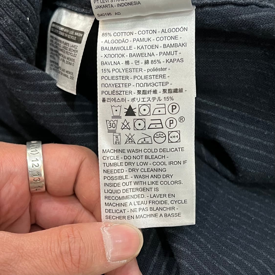  리바이스 코듀로이 워크 셔츠 y14505 상품이미지8