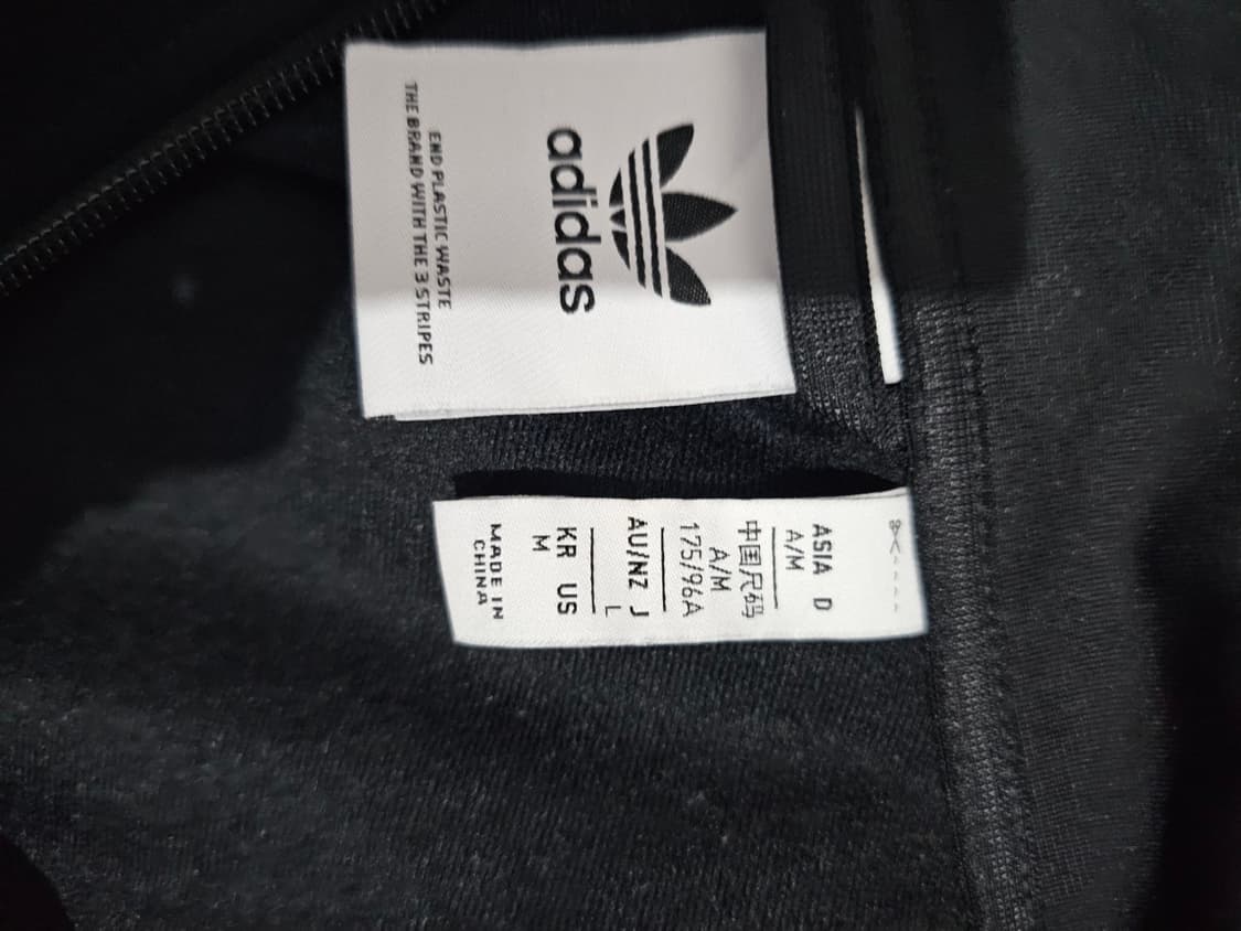 아디다스 ik9148 BB 베켄바우어 블랙 트랙탑 져지집업 95/M 상품이미지4