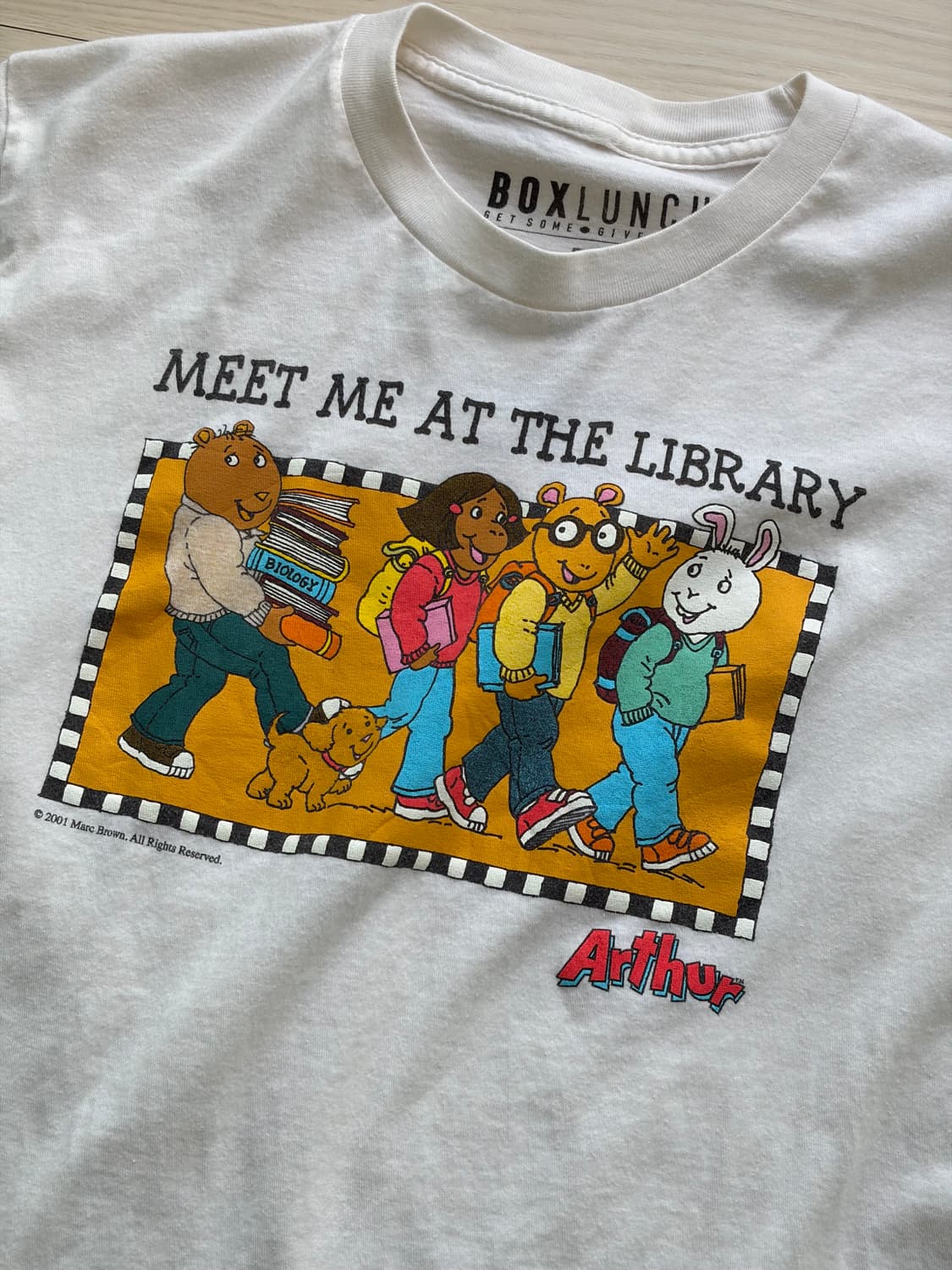 아메리칸 빈티지 Arthur 오피셜 굿즈 티셔츠 L (97-100) 상품이미지1