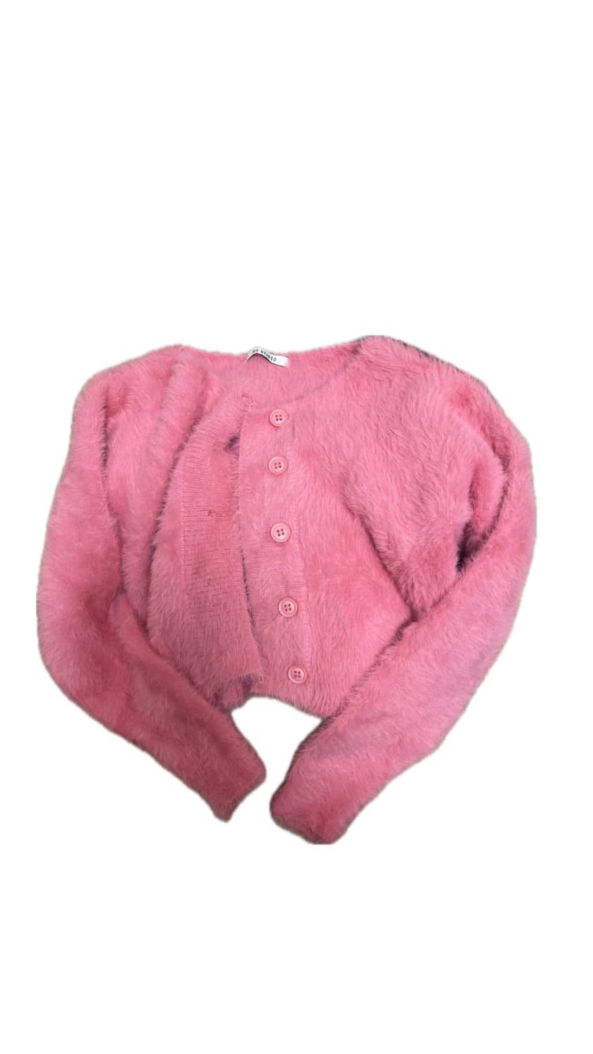 갸루 빈티지 숏 니트 가디건 상품이미지2