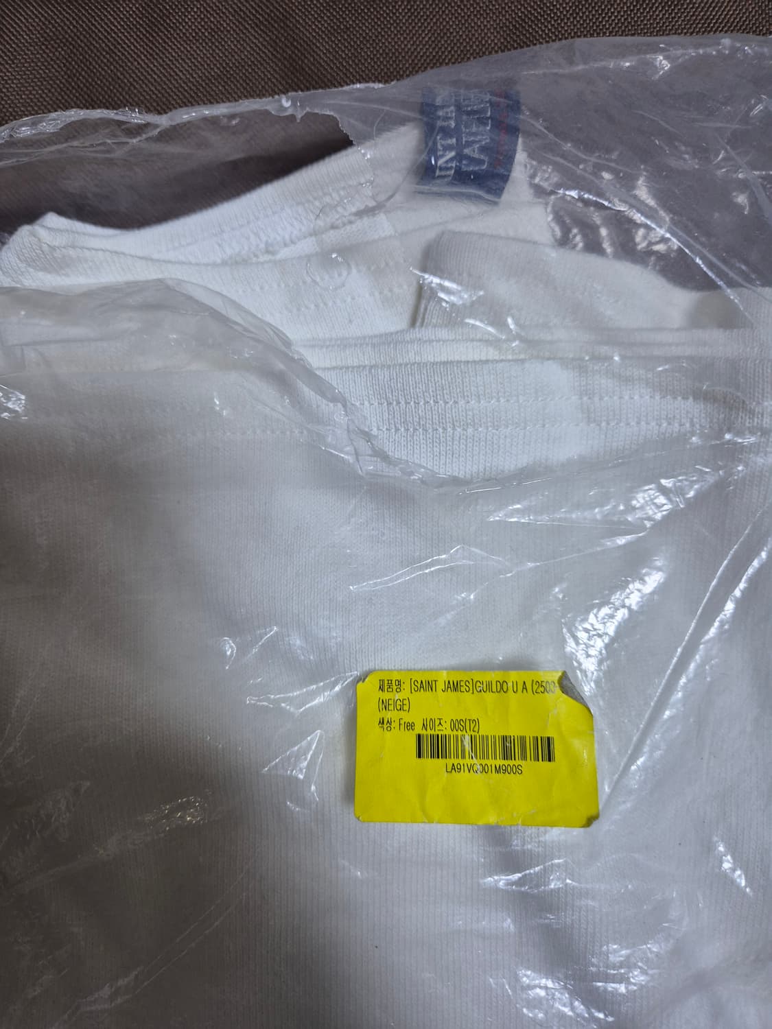 (새상품) 세인트제임스 길도U T2 화이트 상품이미지6