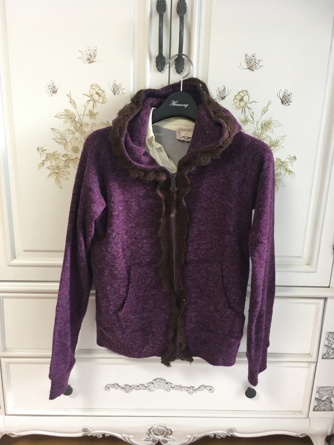 jpn vintage pinterest purple hood knitzi 상품이미지1