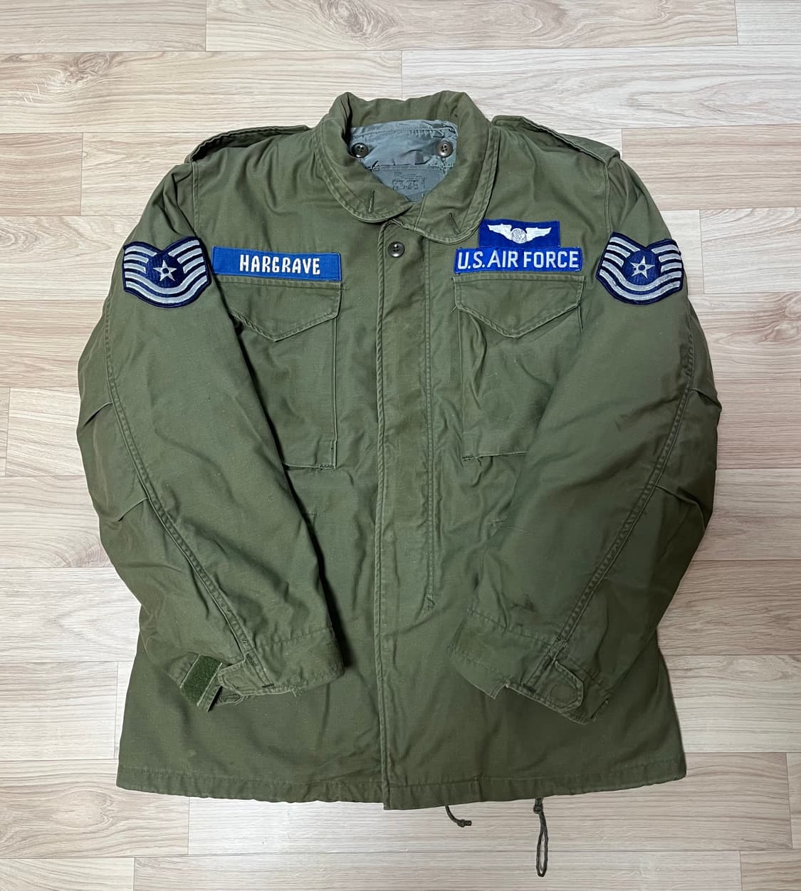 [내피 포함 풀세트] 74’s 3세대 USAF M65 필드 자켓 S-R 상품이미지1