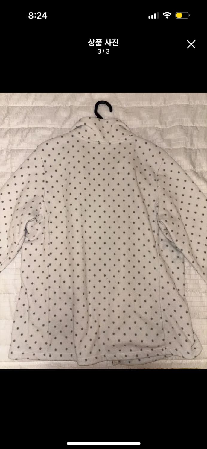 희귀)유니클로 도트 후리스  상품이미지3