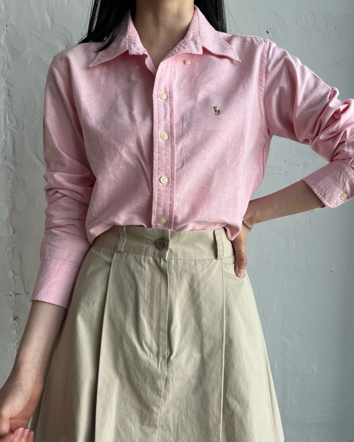 폴로 핑크셔츠 상품이미지2