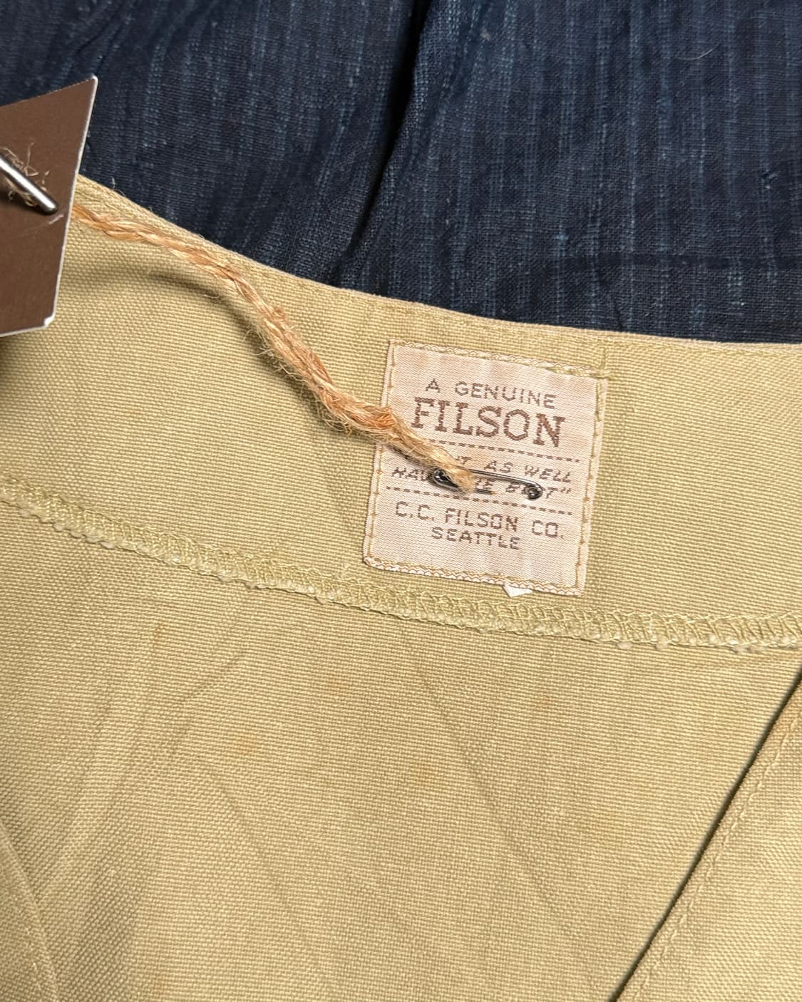 80-90‘s 필슨 캔버스 베스트 40-42 상품이미지4