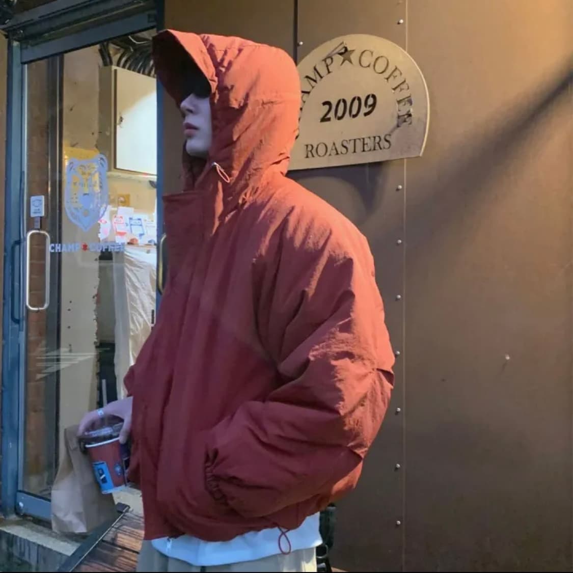 Brick Red pumpkin padding 상품이미지7