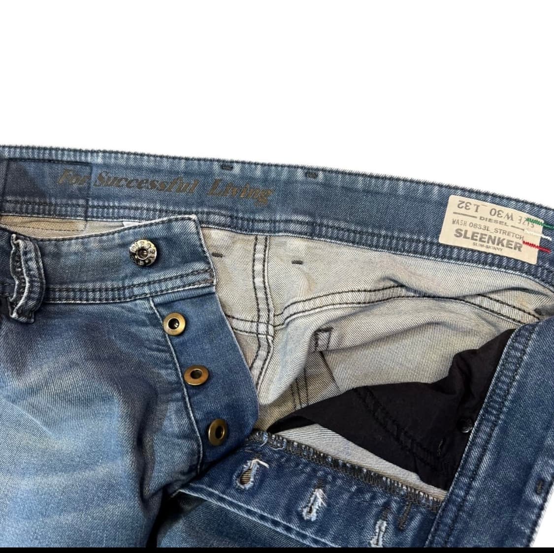 디젤 슬린커 슬림 스키니 진 made in ITALY (30) 상품이미지5