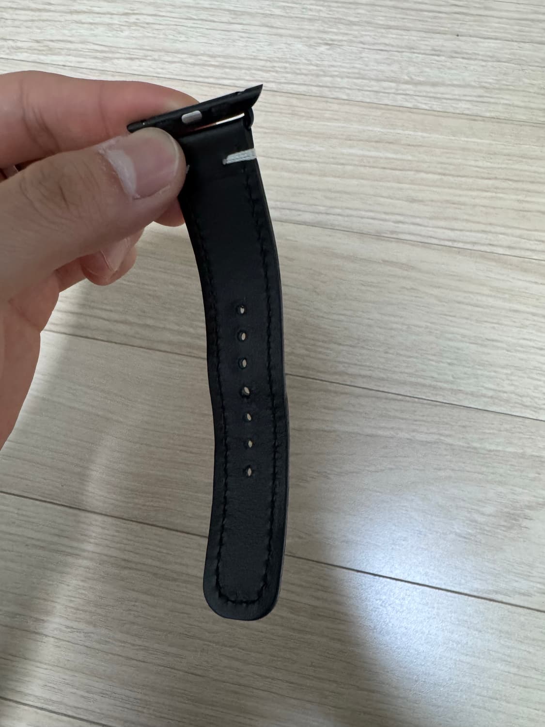 월스와일무브먼트 애플워치 스트랩 (블랙&블랙) 44-46(mm) 상품이미지7