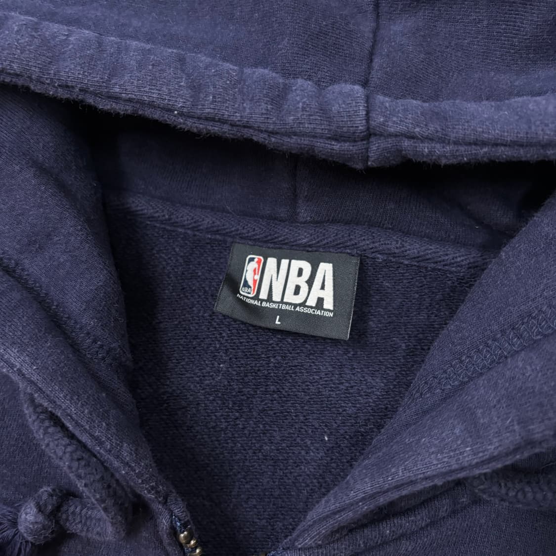 NBA 빅로고 네이비 후드집업 상품이미지3