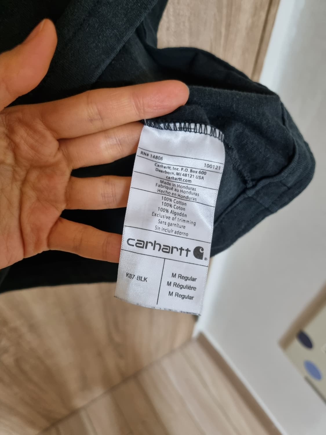 칼하트 반팔티 상품이미지4