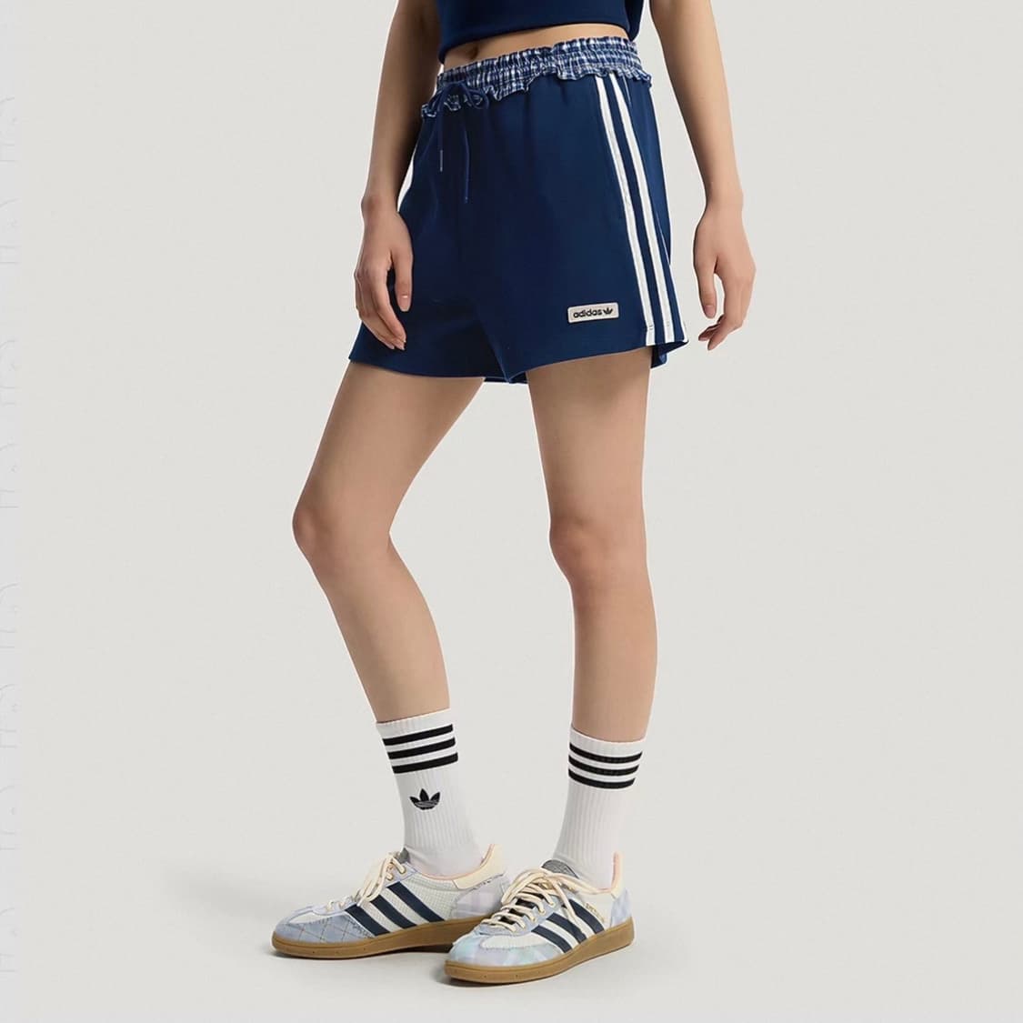 adidas Originals PLAID SHORT W 상품이미지3