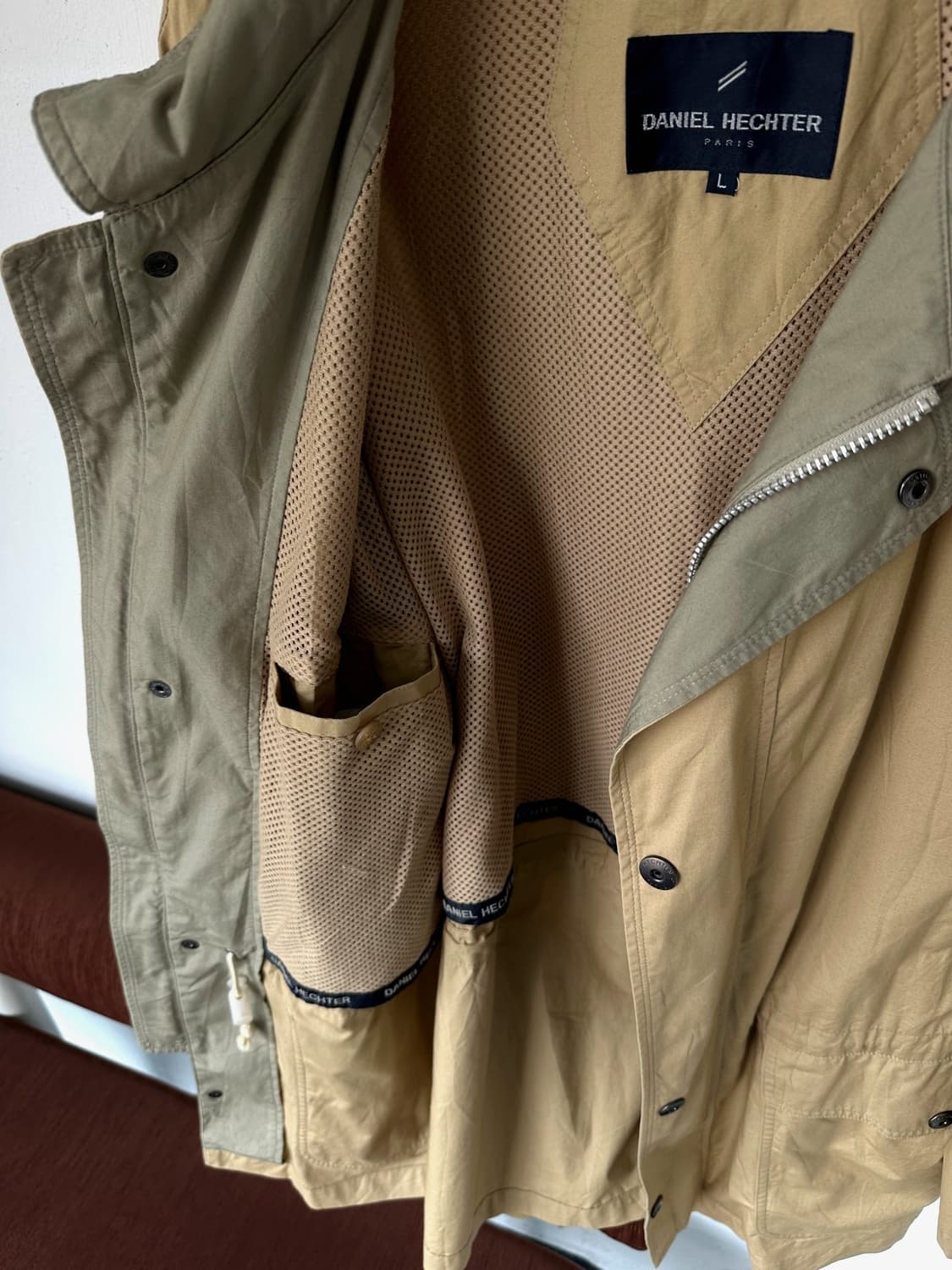 High count cotton mil parka 상품이미지7