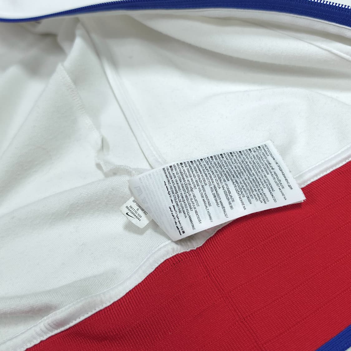 [S] 나이키 화이트&블루라인 10-12 대한민국 국대 트랙탑 져지 상품이미지9