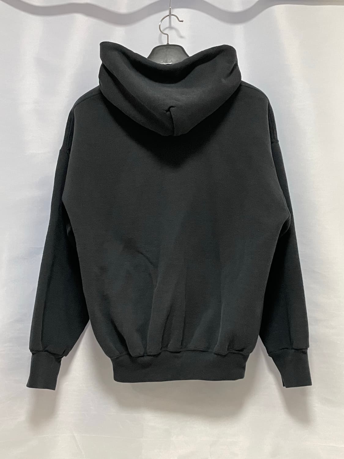 (XL) 90s 러셀 애슬래틱 50/50 후드 집업 블랙 상품이미지2