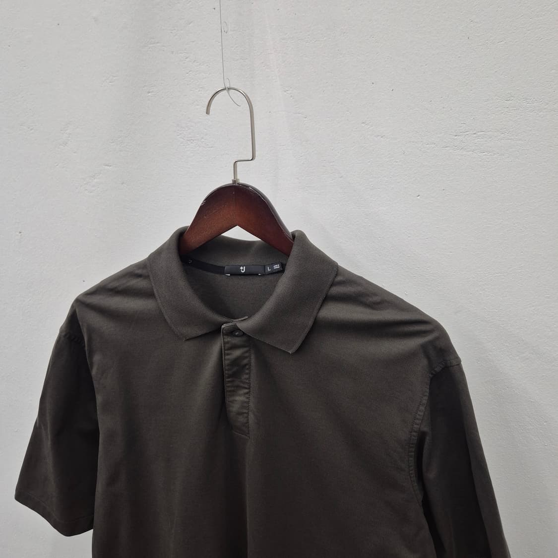 유니클로 +J 드라이 피케 폴로 반팔 L 상품이미지2