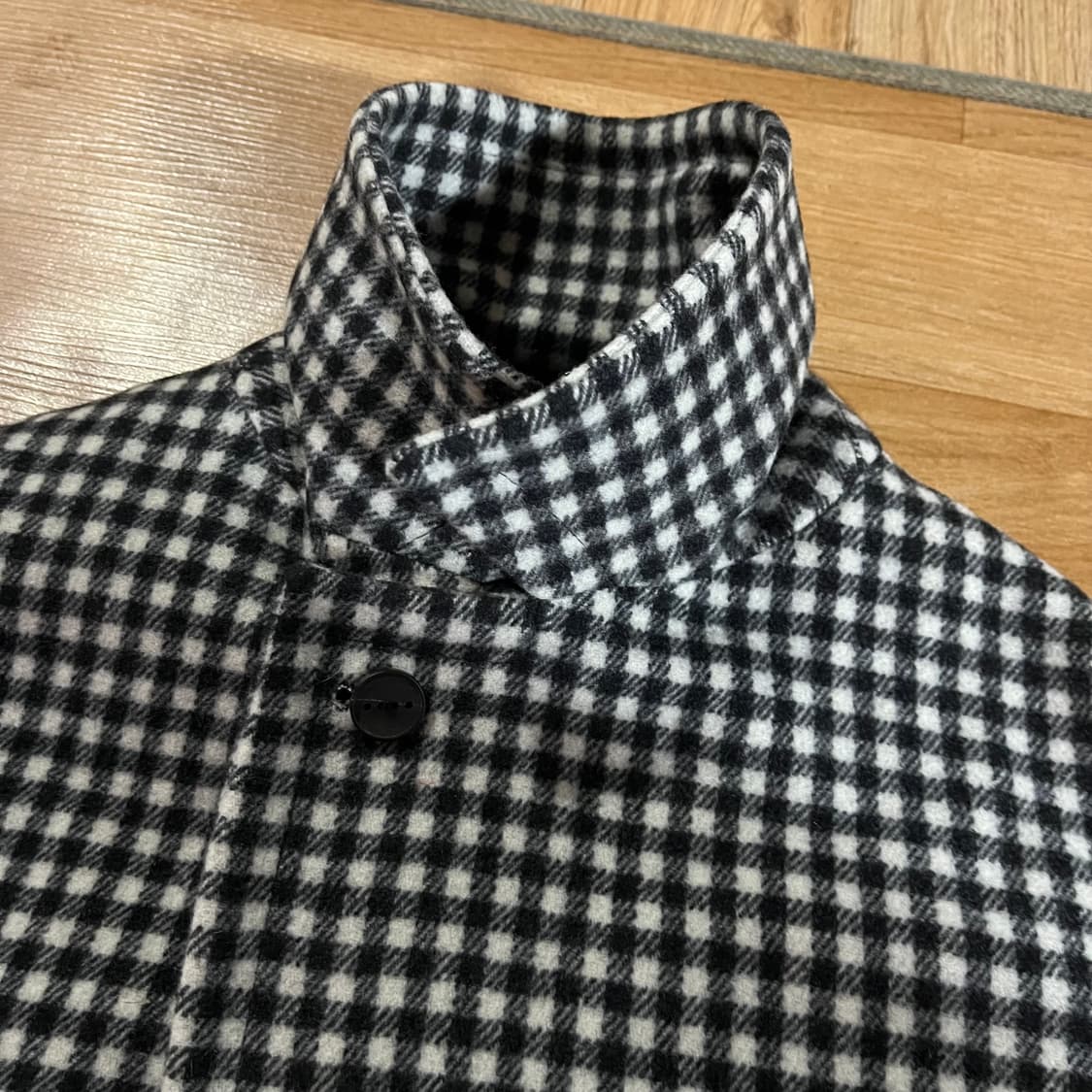 [105] 헤보 신형 깅엄 패딩코트 상품이미지3