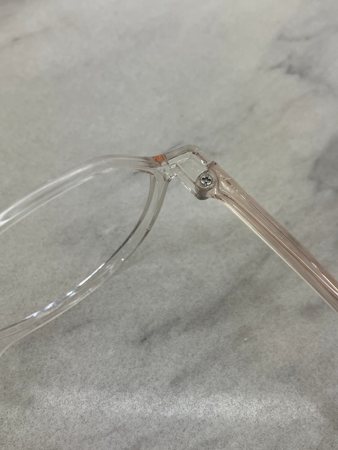 오앤씨 ONC 라운드 뿔테 안경 (블랙,클리어 2가지) 상품이미지3