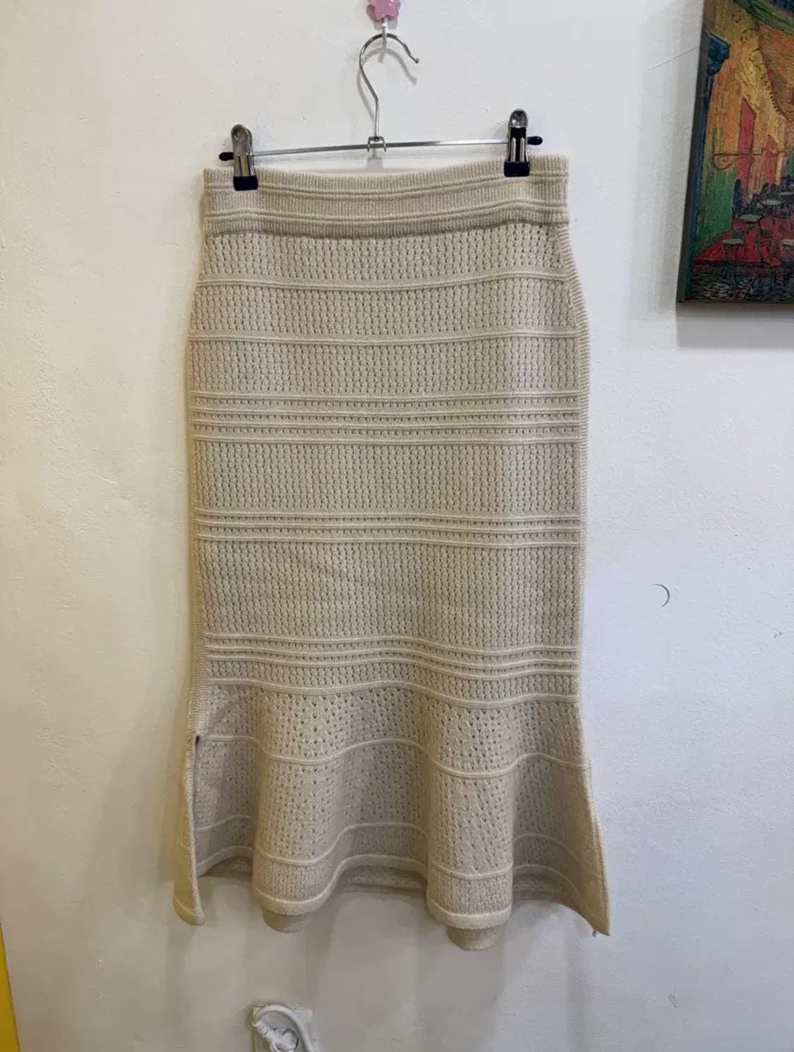 MINE 니트 투피스 세트 / 크림베이지 (FREE) 상품이미지7