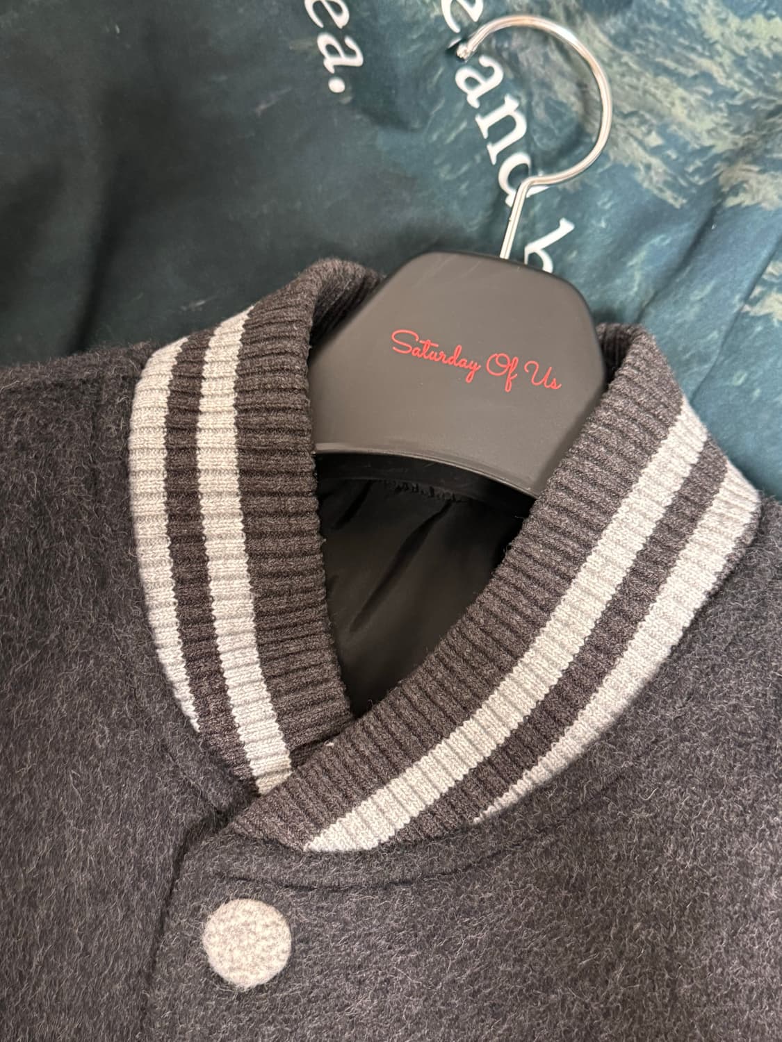 [M] STU 울 바시티 자켓 상품이미지3