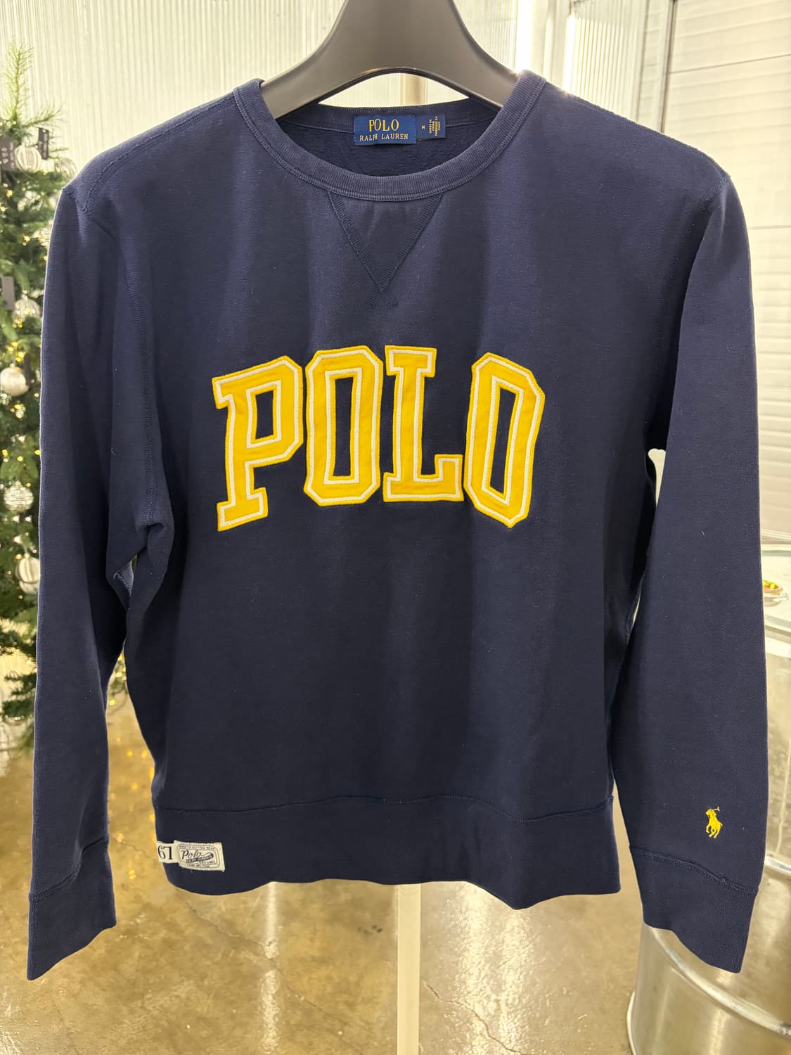 Polo logo sweatshirt M 상품이미지2
