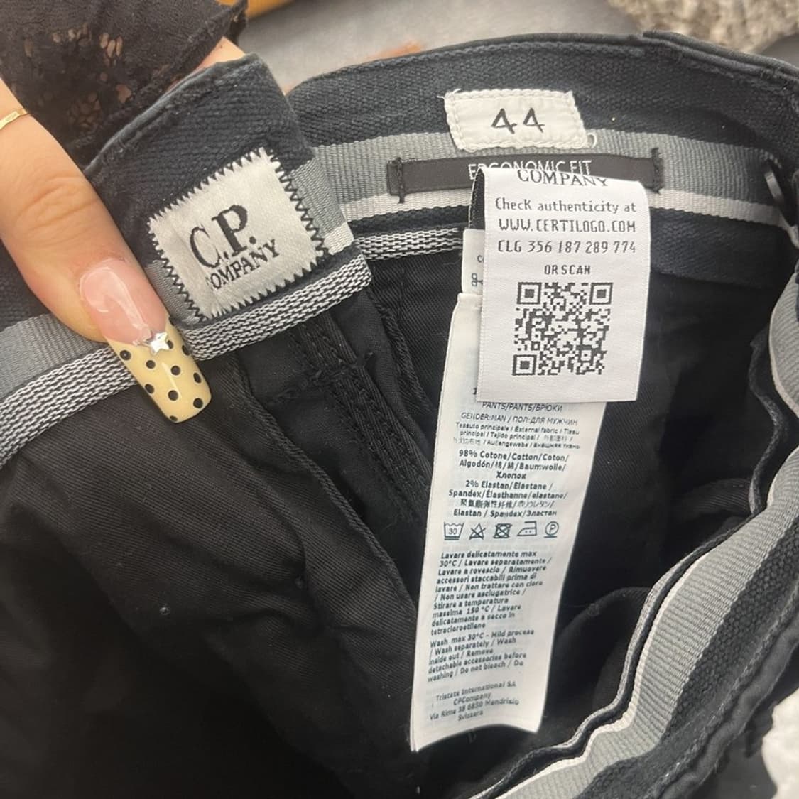 씨피컴퍼니 빈티지 스트릿 힙합 렌즈와펜 카고팬츠 44 C09803 상품이미지5