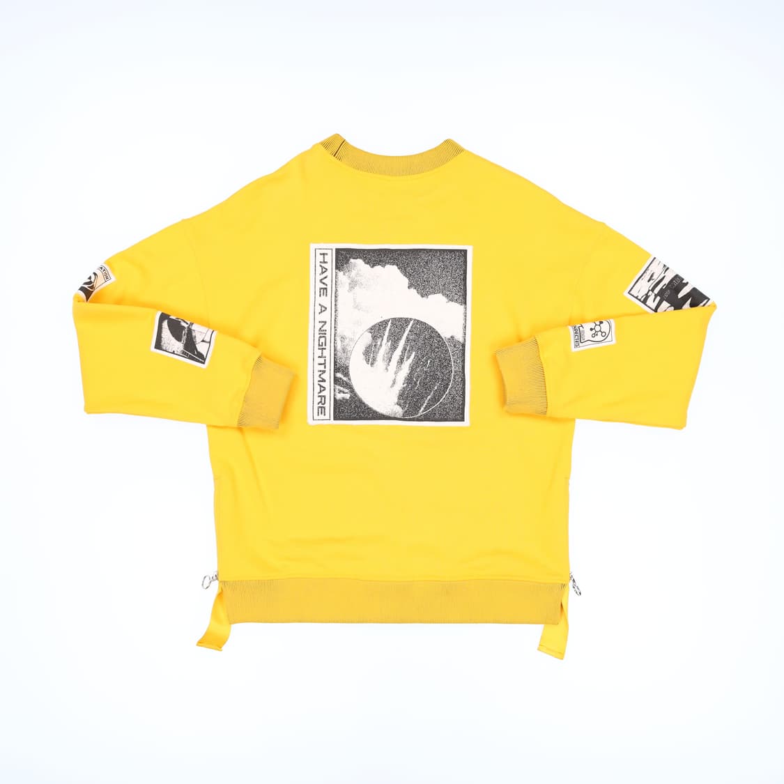 [95] 지오송지오 사이드지퍼 패치 긴팔 맨투맨 티셔츠 N6884 상품이미지2