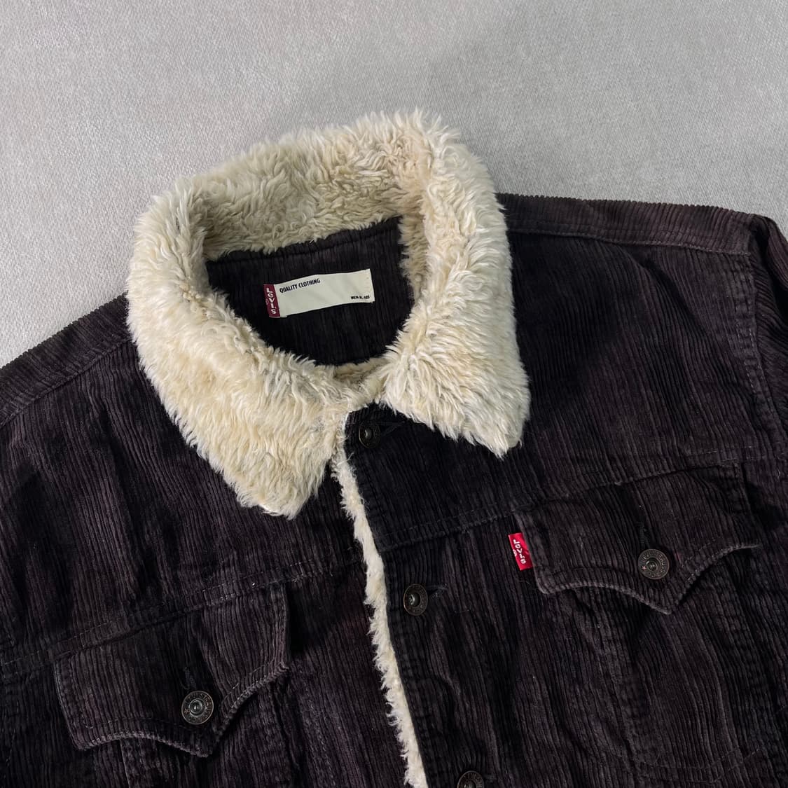 100 리바이스 쉐르파 코듀로이 트러커 자켓 상품이미지2