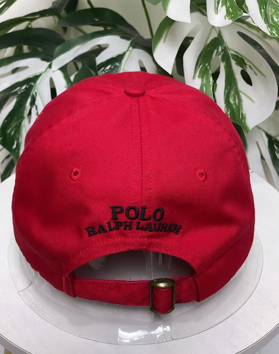 90s vintage 폴로 랄프로렌 곰돌이 빈티지 모자 네이비 레드 상품이미지6
