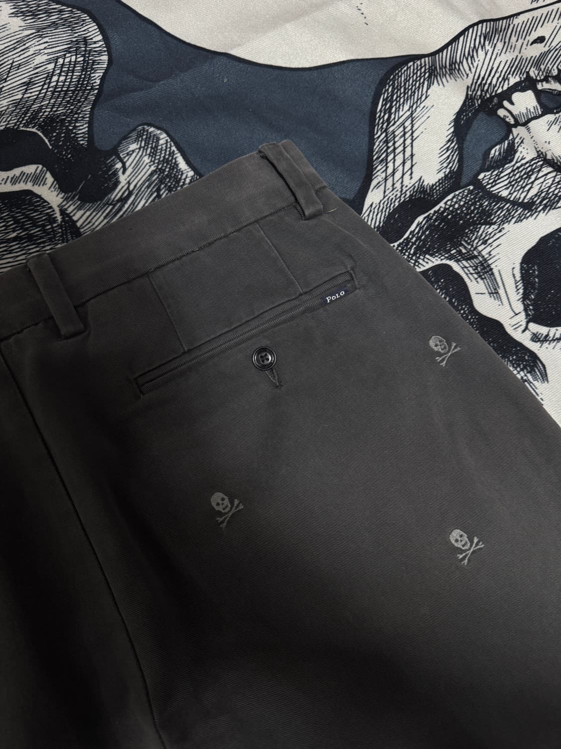 폴로 랄프로렌 피그먼트 자수 치노팬츠 31x30  상품이미지5